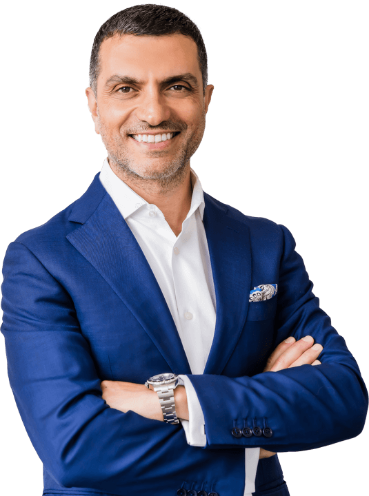 Dr. Charbel Harb chiropractic business coach working with clinic owners