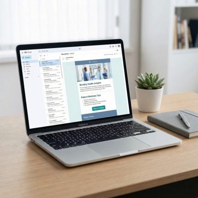 Monthly Newsletter Management - Pulse Point Practice