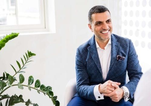 Dr. Charbel Harb guiding clinic owners as a chiropractic business coach